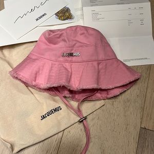 Jacquemus pink hat